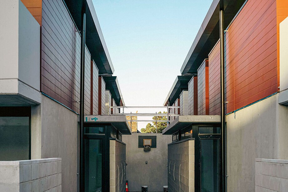 Fertige Betonwände
