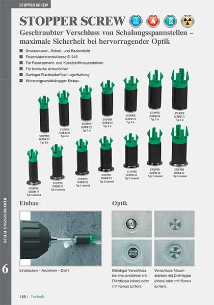 Produkt März 2022 Stopper Screw